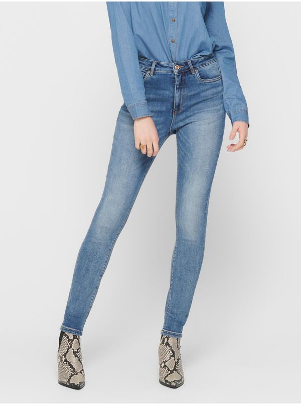 Only Plave žene Skinny Fit Traperice SAMO - Žene