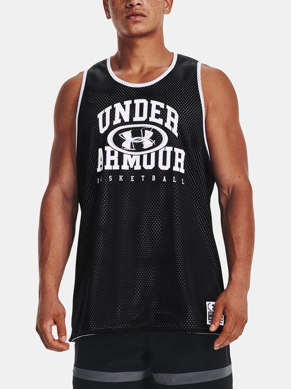 Under Armour Pod oklopnim spremnikom Top UA Osnovna linija reverzibilna JSY-BLK - Muškarci