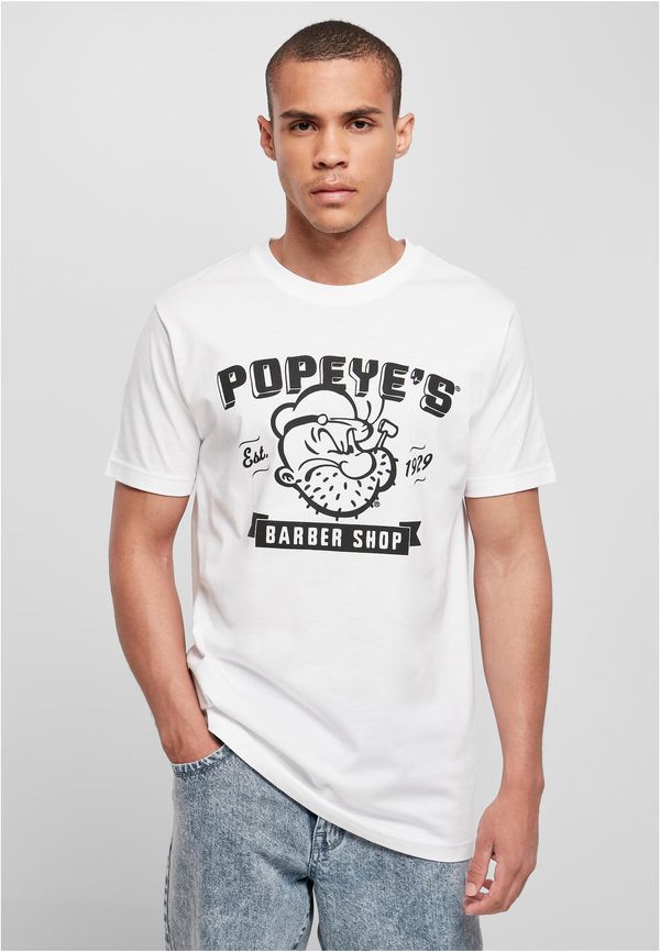 Merchcode Popaj brijačnica Tee White