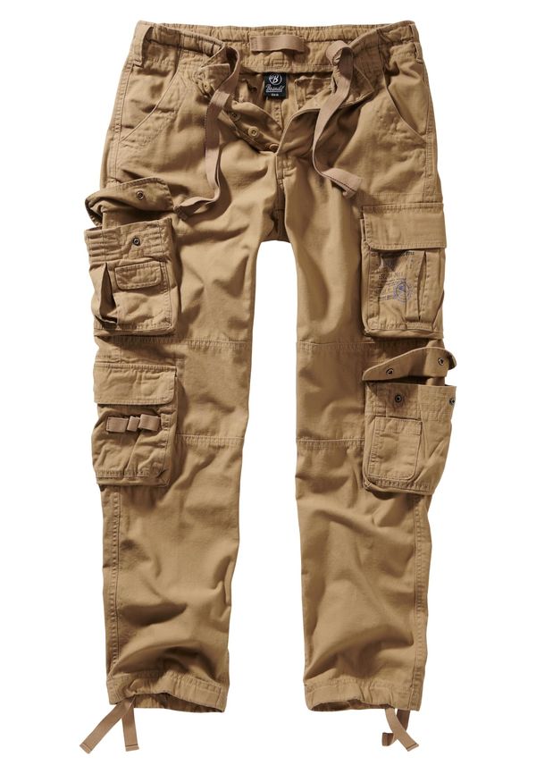 Brandit Pure Slim Fit Trousers Beige