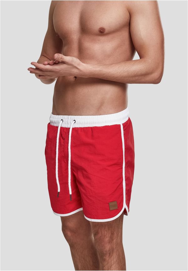 UC Men Retro swimsuit burnt/white