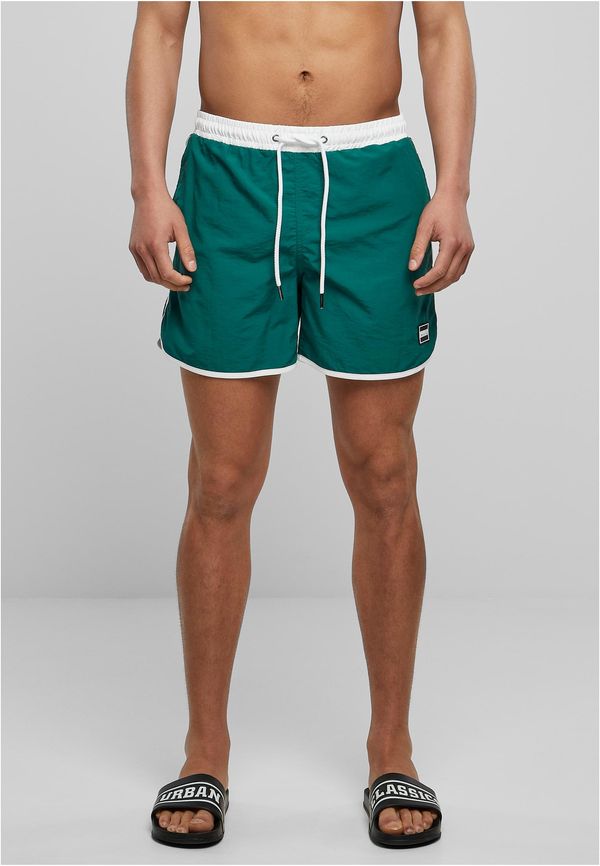 Urban Classics Retro swimsuit white/green