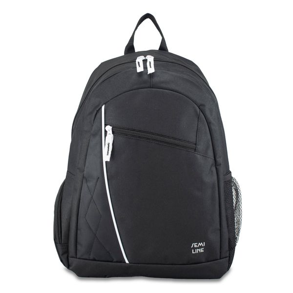 Semiline Ruksak Semiline Semiline_School_Backpack_A3038-1_Black