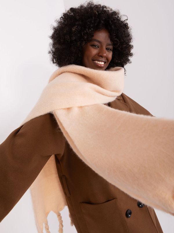 Wool Fashion Italia Scarf-AT-SZ-2313502.20P-beige