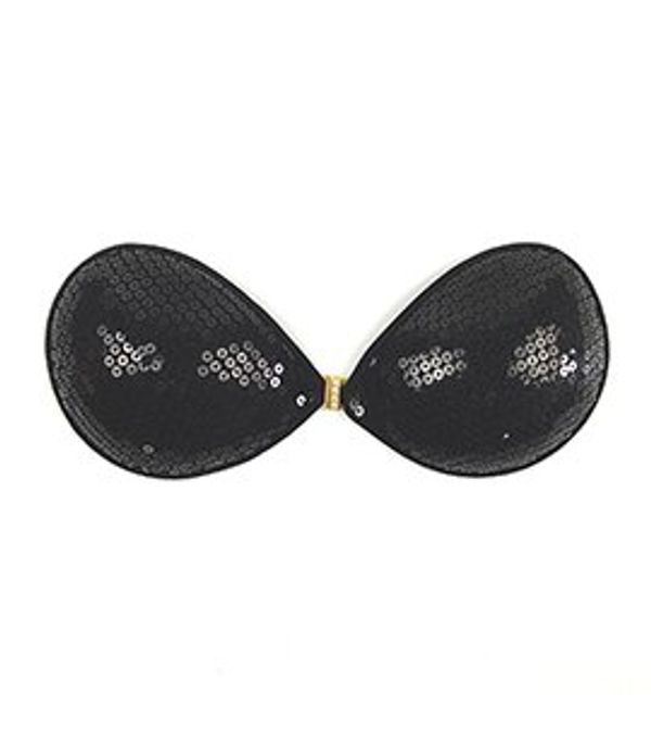 Gorteks Self-supporting bra GORTEKS - black/sequins