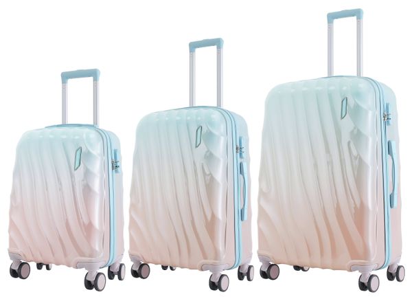 Semiline Semiline Unisex's ABS Suitcase Set T5649-0