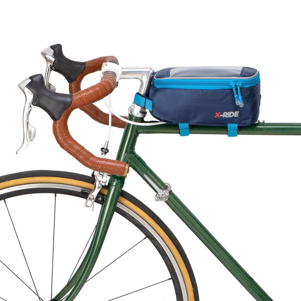 Semiline Semiline Unisex's Bicycle Frame Bag A3013-2 Navy Blue