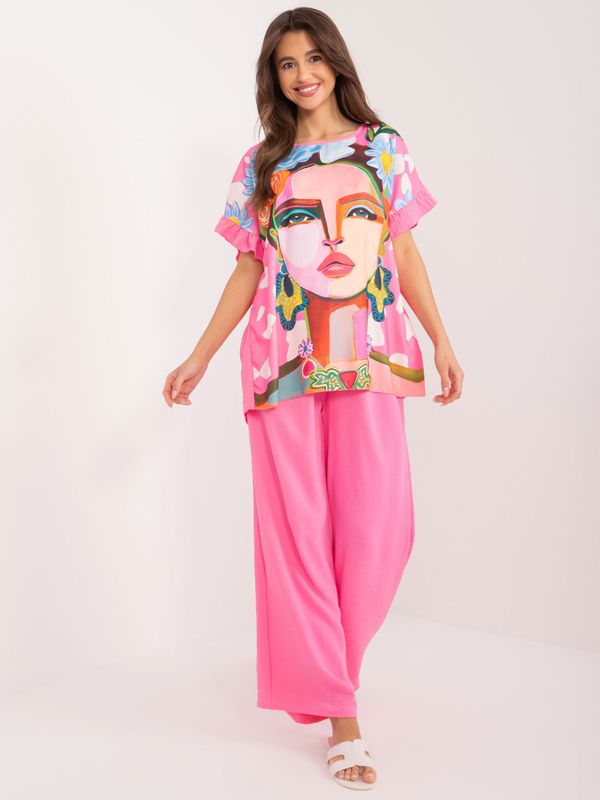 Italy Moda Set-DHJ-KMPL-8935.39-pink