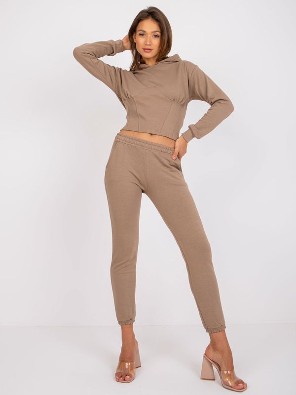 ex moda Set-EM-KMPL-378.04-dark beige