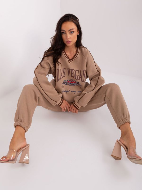 ex moda Set-EM-KMPL-769.19X-dark beige