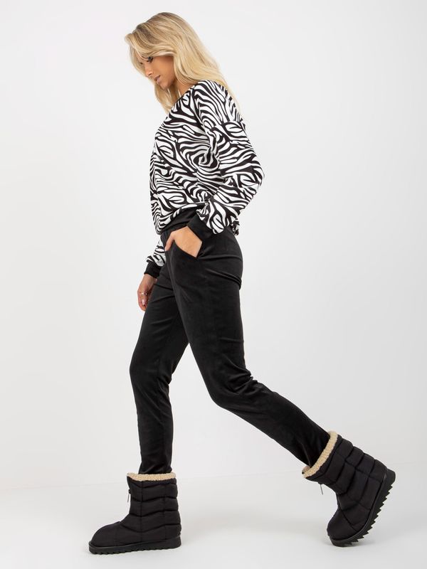 RUE PARIS Set-HV-KMPL-8141.11X-black-white