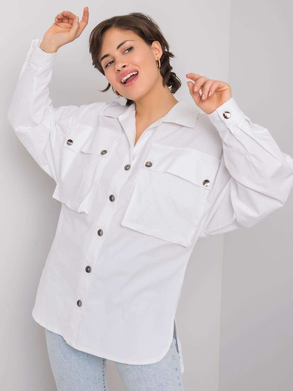 RUE PARIS Shirt-346-KS-027.45-white
