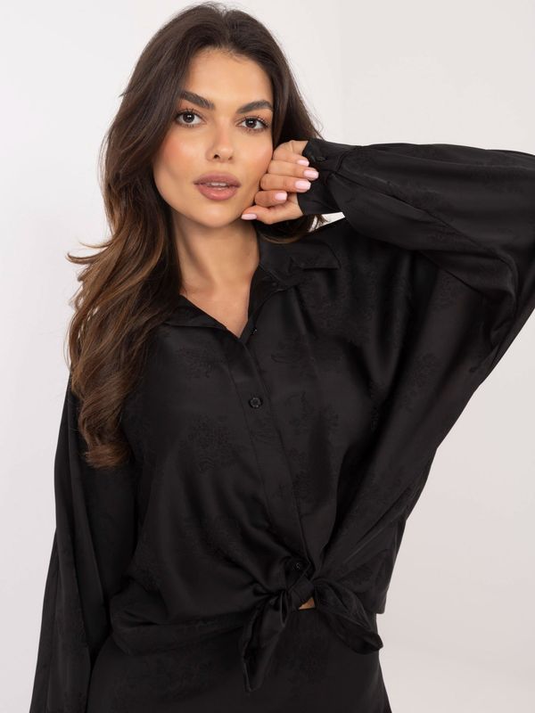 Italy Moda Shirt-DHJ-KS-16528.34-black