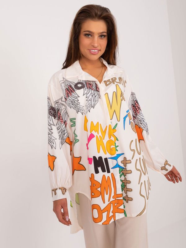 Italy Moda Shirt-DHJ-KS-18729.22-ecru