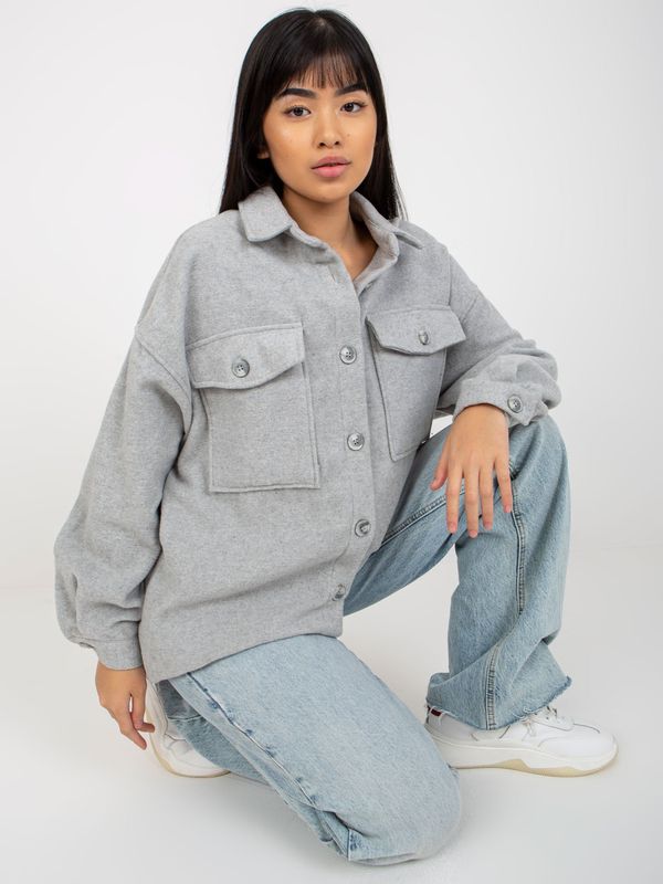 Patiskha Shirt-DN-KS-4005.99P-grey