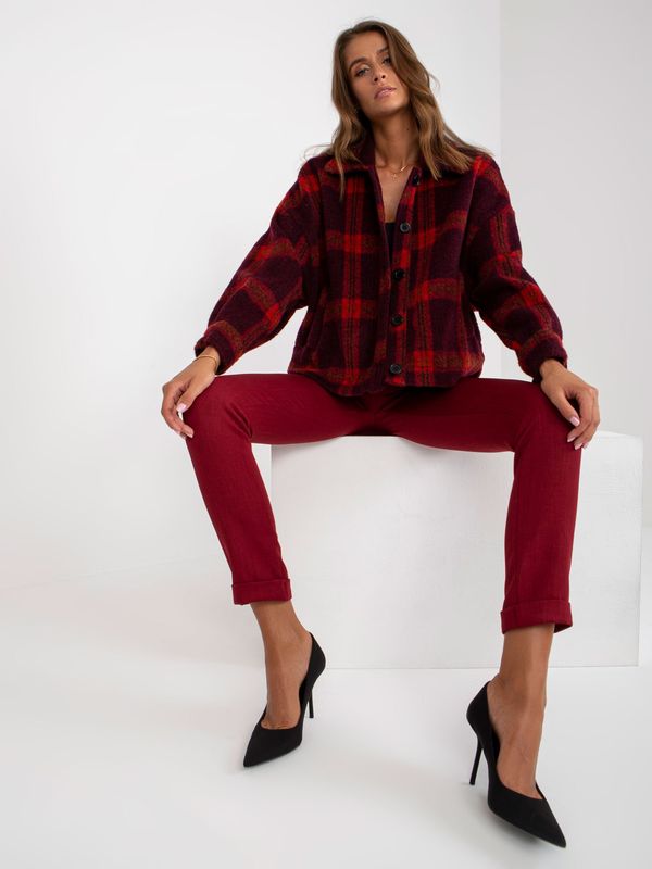 Factory Price Shirt-EM-KS-3810.30-burgundy