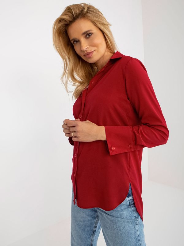 LAKERTA Shirt-LK-KS-508148.12P-burgundy