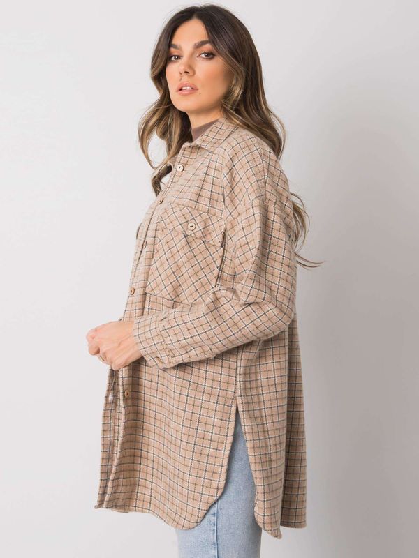 RUE PARIS Shirt-TO-KS-1124-1.89-dark beige