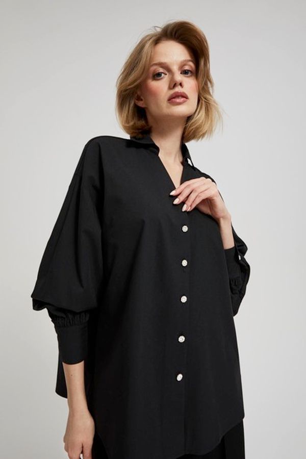 Moodo Shirts with decorative buttons