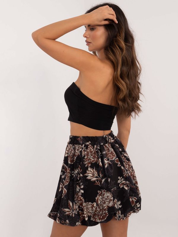 Italy Moda Skirt-DHJ-SD-19865-6.54P-black