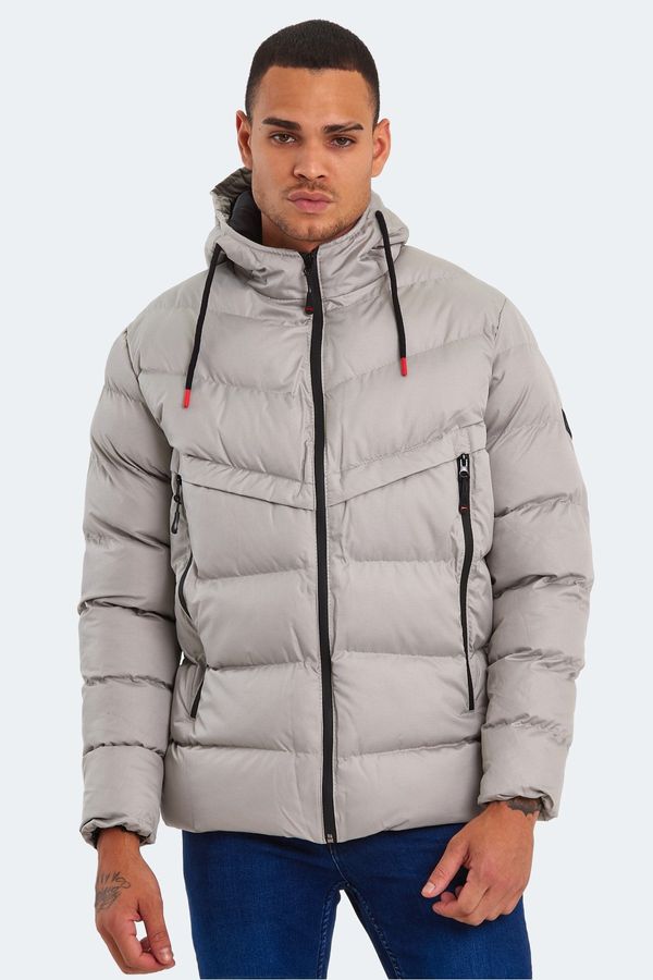 Slazenger Slazenger HAIFA muške jakne kameno sive