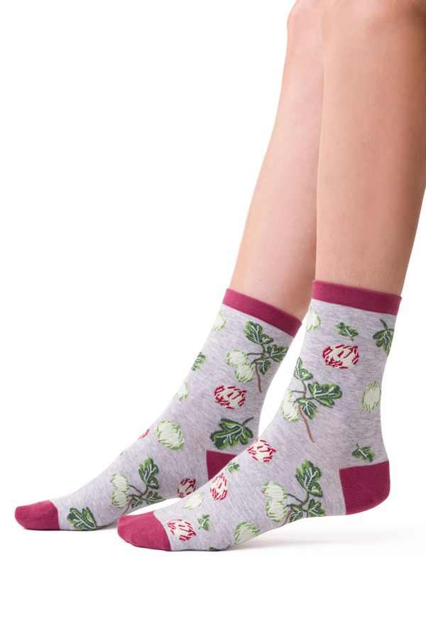 Steven Socks 159-107 Light grey melange Light grey melange
