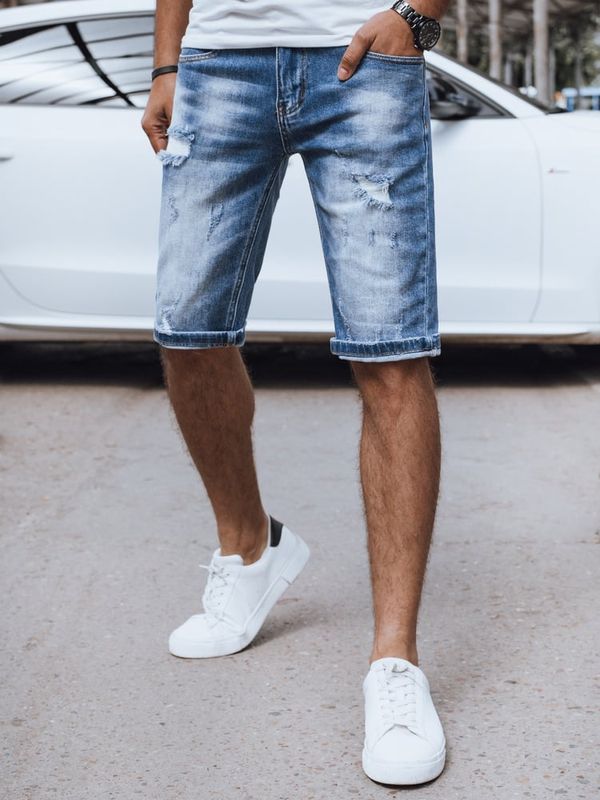 DStreet Spodenki męskie jeansowe niebieskie Dstreet