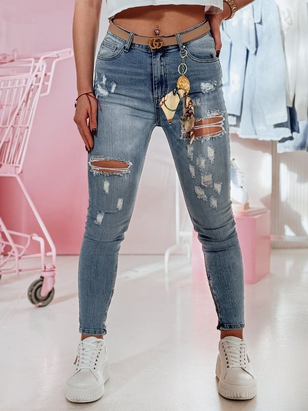 DStreet Spodnie damskie jeansowe skinny JEANZI Dstreet