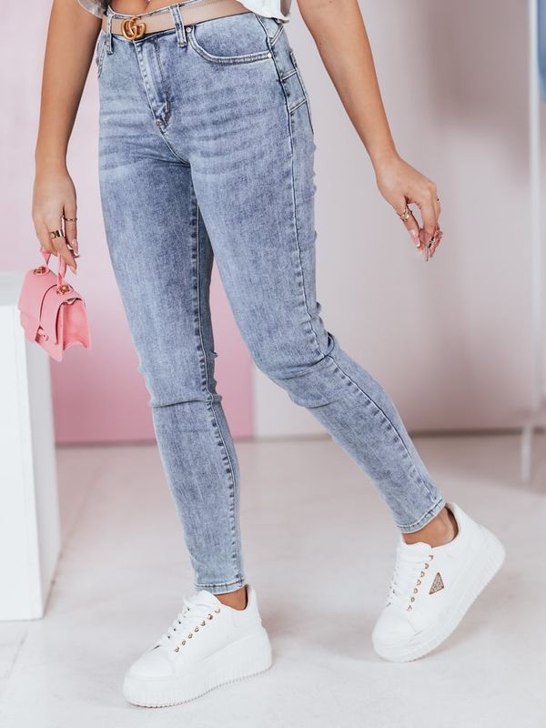 DStreet Spodnie damskie jeansowe skinny SKINLINE Dstreet