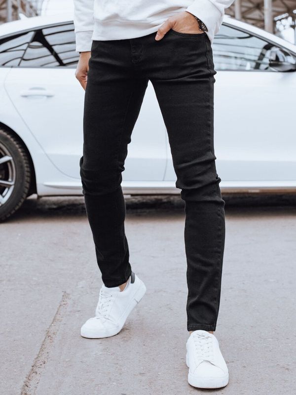 DStreet Spodnie męskie jeansowe czarne Dstreet