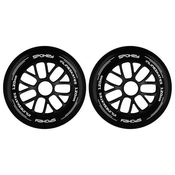 Spokey Spokey PU 120 mm Replacement colieska ku korčuliam, 2 pcs