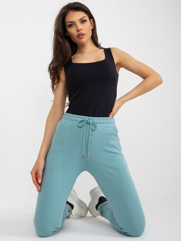 RELEVANCE Sweatpants-RV-DR-8694.37-mint