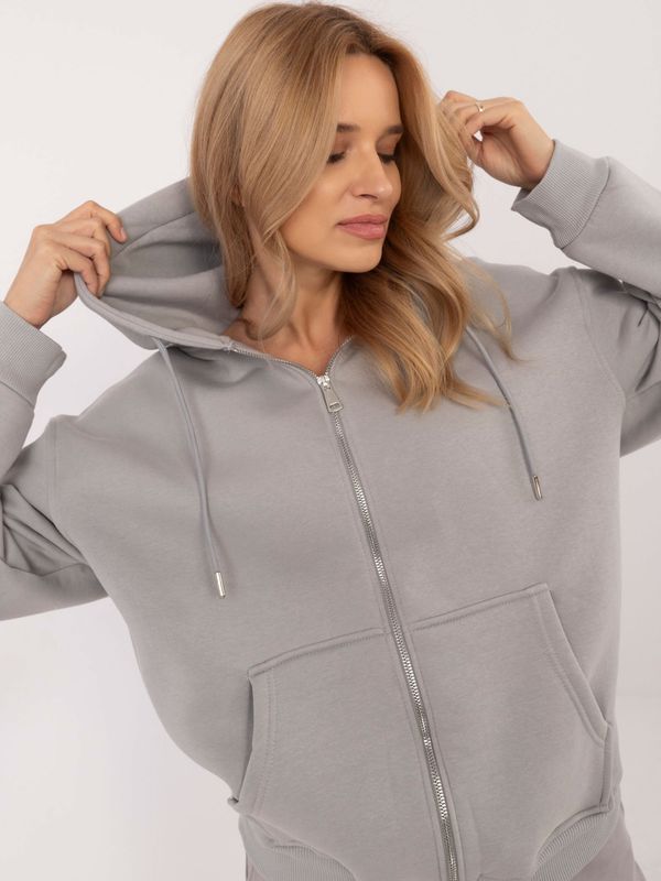 Calimera Sweatshirt-CLM-BL-1044.19-dark gray