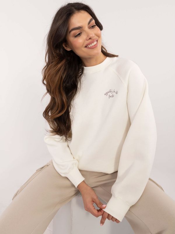 Sublevel Sweatshirt-D10600T02656B-ecru
