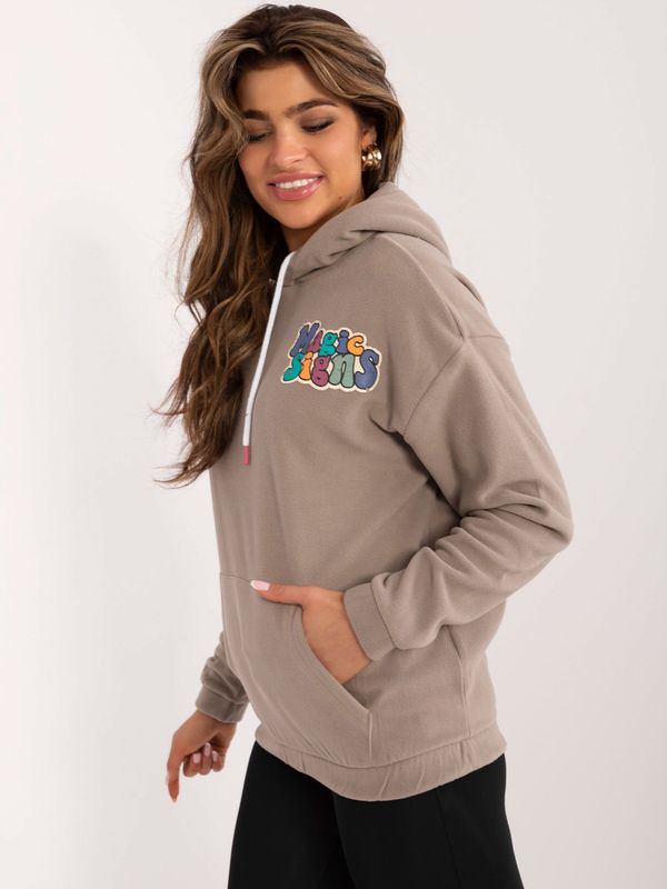 Sublevel Sweatshirt-D20005M02679A-dark beige