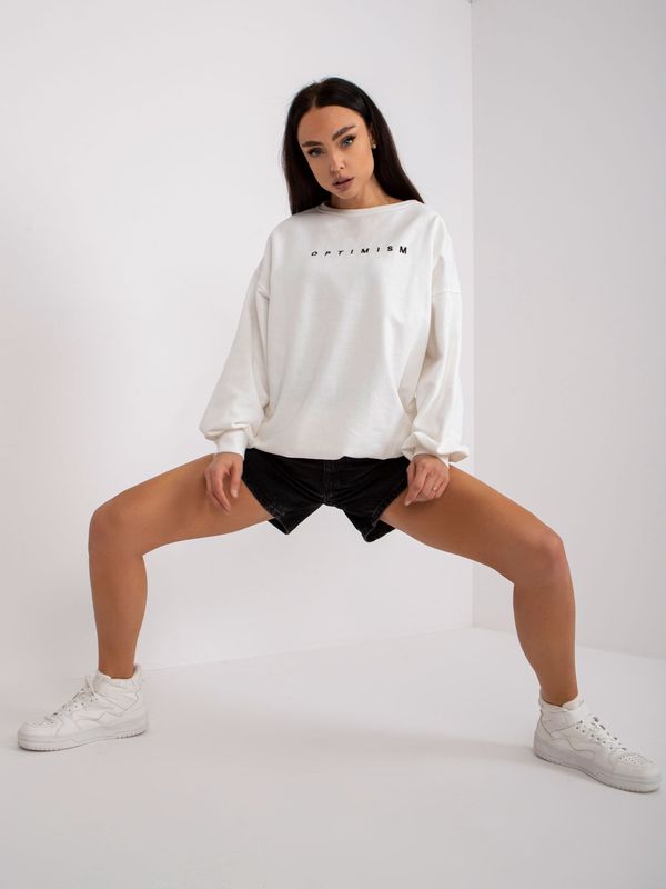 ex moda Sweatshirt-EM-BL-536/3.76-ecru
