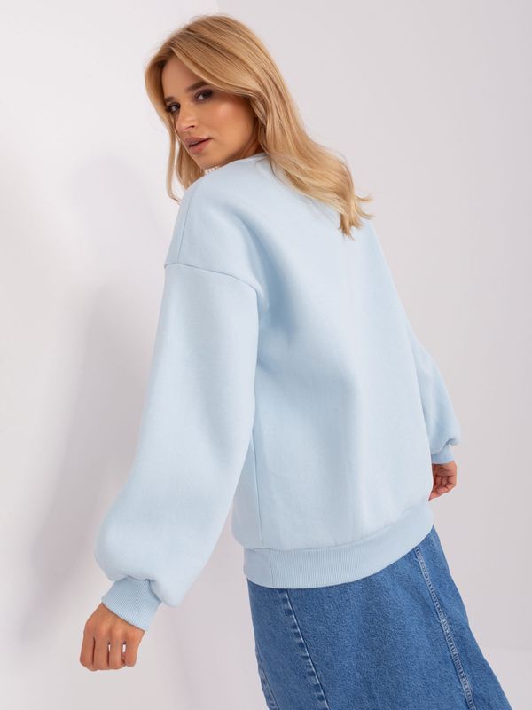 My Red Lips Sweatshirt-EM-BL-617-10.71-light blue