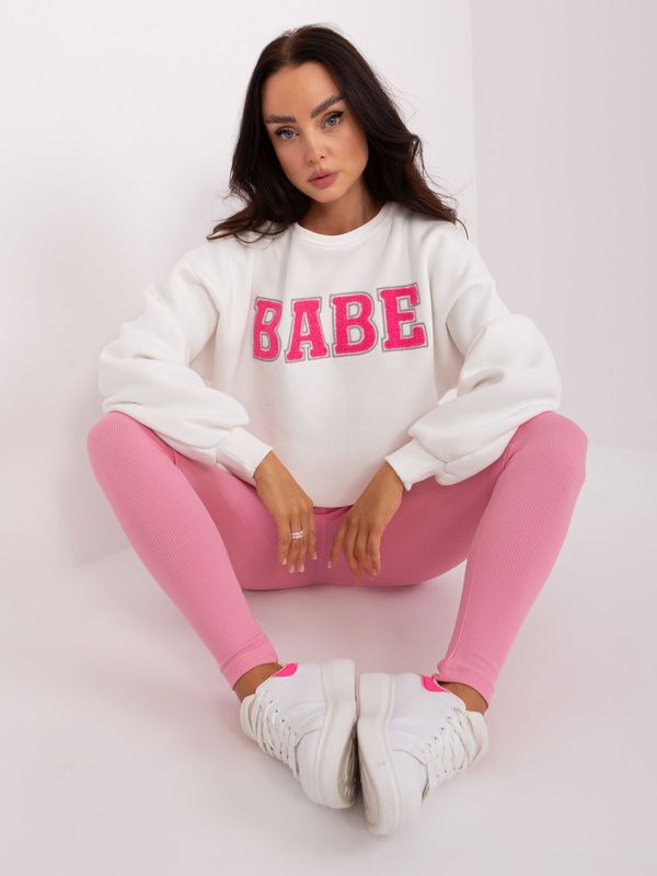 Wow Donna Sweatshirt-EM-BL-617-11.32-ecru