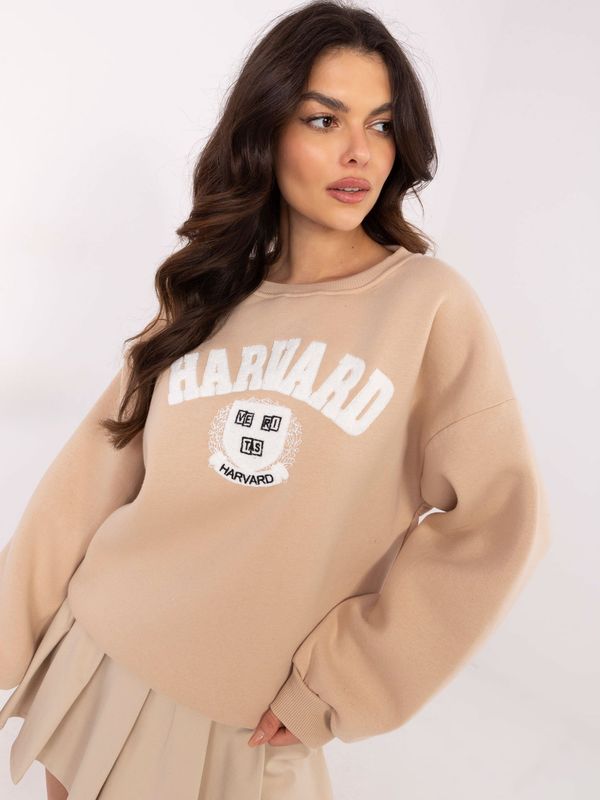 My Red Lips Sweatshirt-EM-BL-617-16.01X-beige