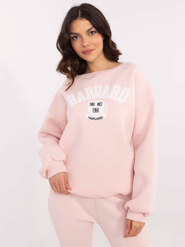 My Red Lips Sweatshirt-EM-BL-617-16.01X-light pink