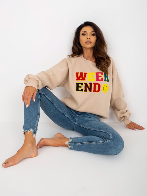 My Red Lips Sweatshirt-EM-BL-617-6.30X-beige