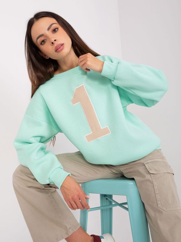 My Red Lips Sweatshirt-EM-BL-617-9.11X-mint