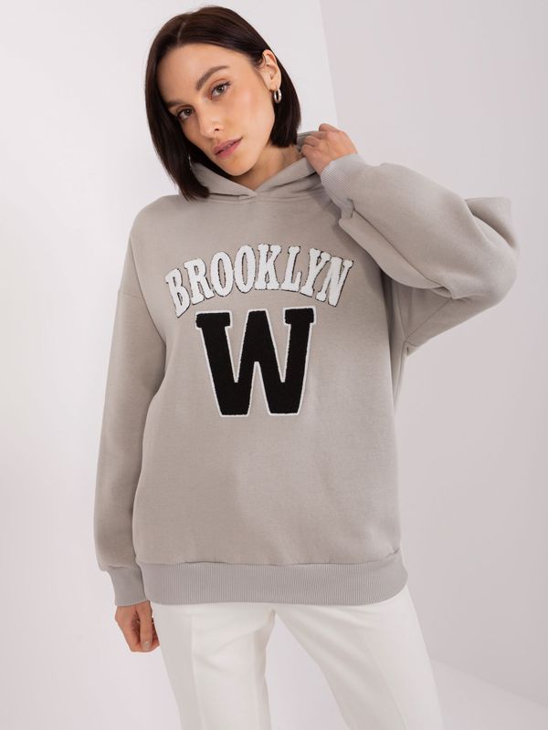 My Red Lips Sweatshirt-EM-BL-656-3.99P-grey