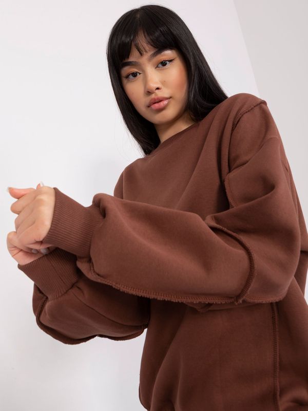 Lily Rose Sweatshirt-EM-BL-763.00P-brown
