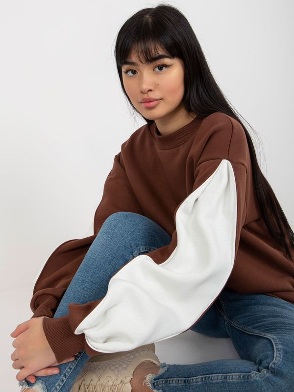 ex moda Sweatshirt-EM-BL-768.29X-dark brown