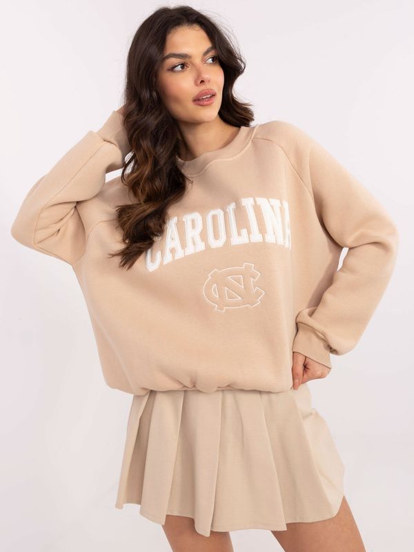 My Red Lips Sweatshirt-EM-BL-857-1.02X-beige
