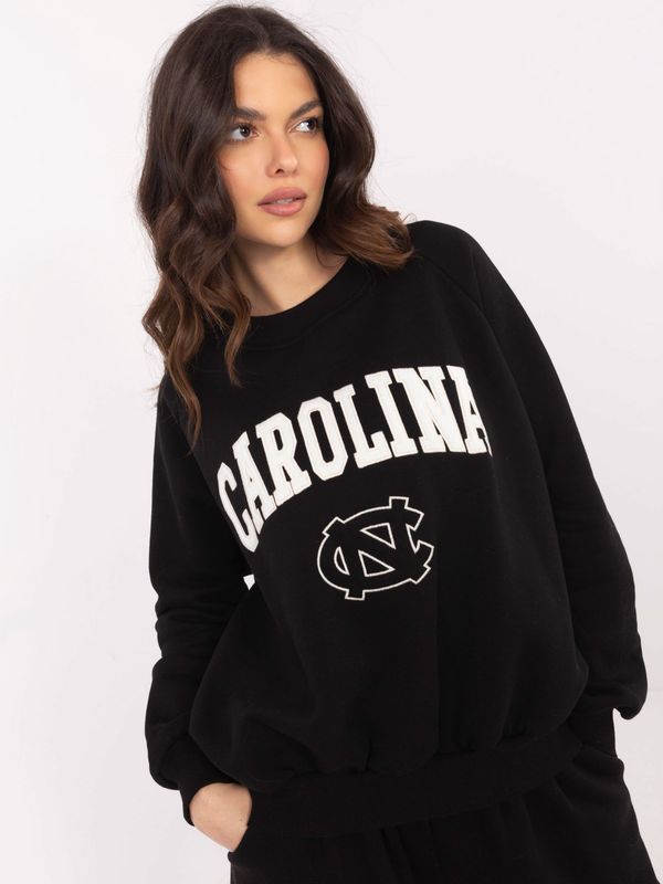 My Red Lips Sweatshirt-EM-BL-857-1.92P-black