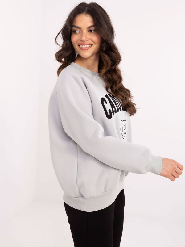 My Red Lips Sweatshirt-EM-BL-857-1.92P-light gray