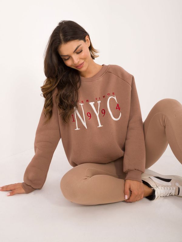 My Red Lips Sweatshirt-EM-BL-857.88-brown