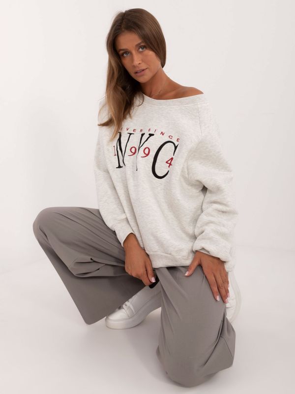 My Red Lips Sweatshirt-EM-BL-857.88-light gray